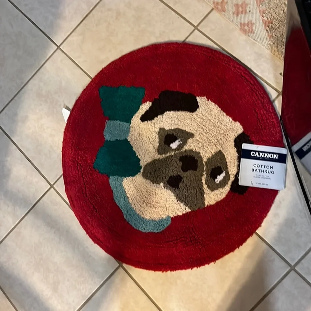 Vintage Cannon RN 15099 Plush Cotton bath Rug Firm Price